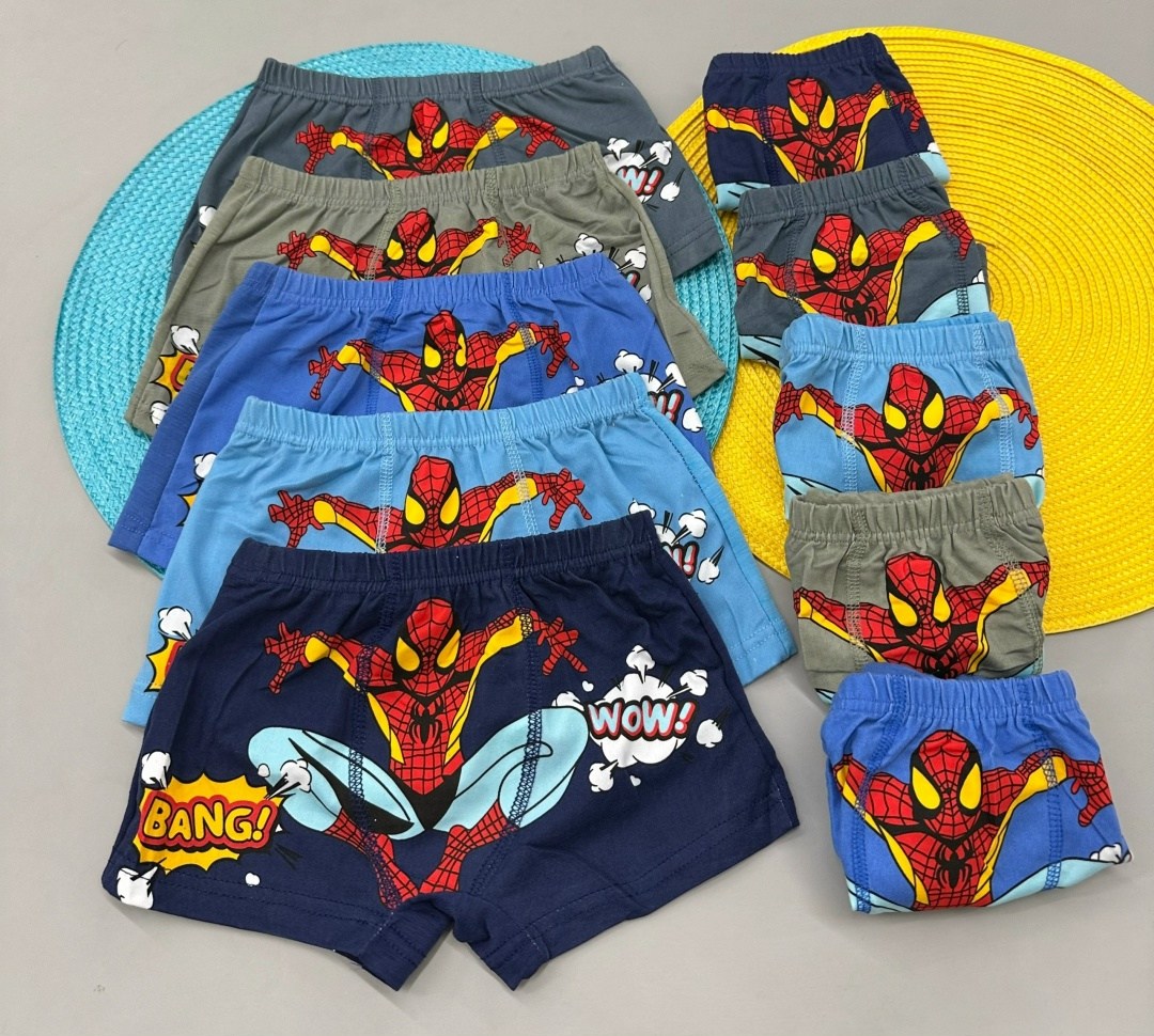 трусы для мальчиков,трусы детские для мальчика,трусы с суперменом для мальчика,трусы с человеком пауком для детей,детские трусы упаковка