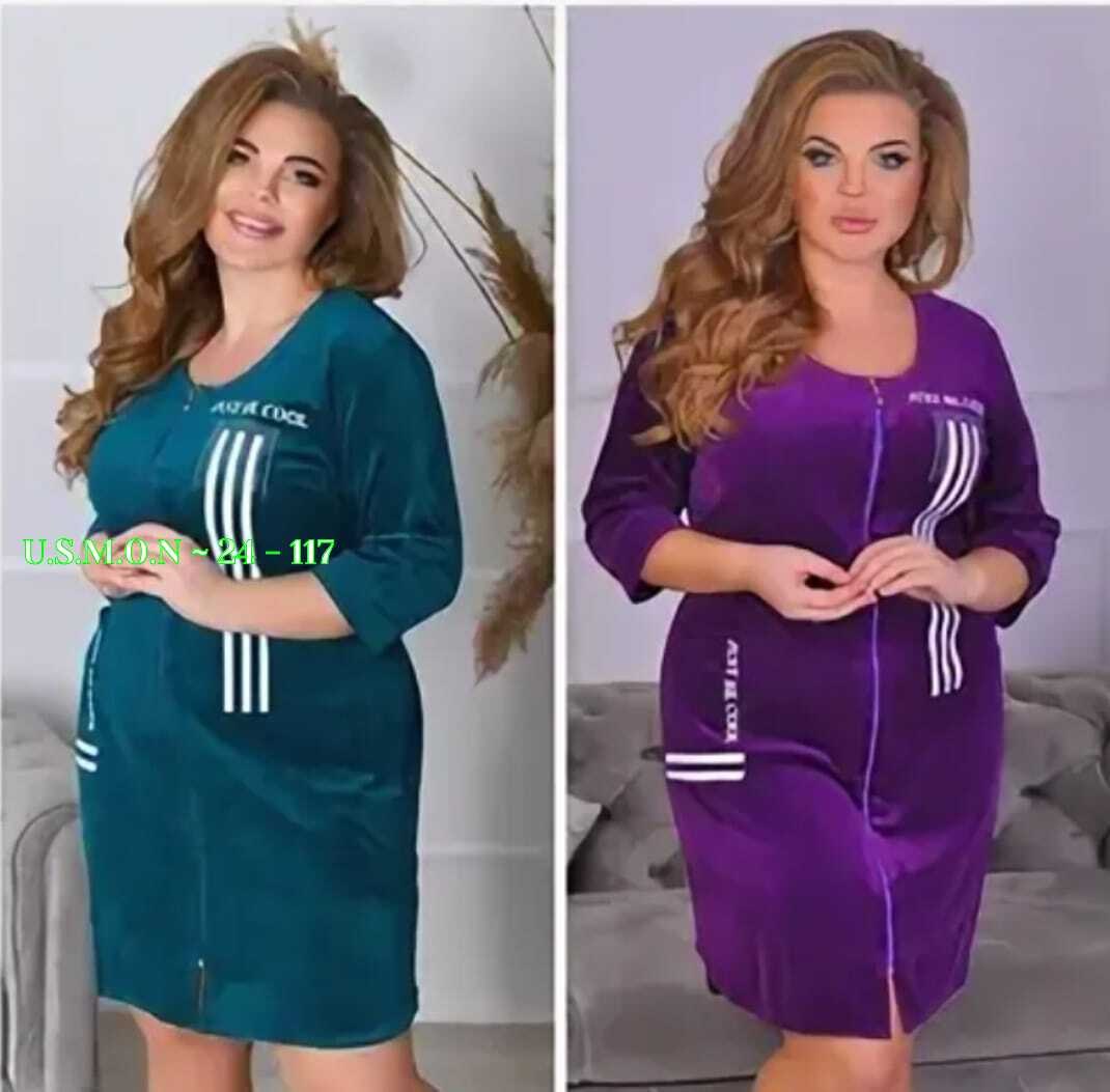 халат женский,халат велюровый женский,халат велюровый,халат велюр,женский велюровый халат молния