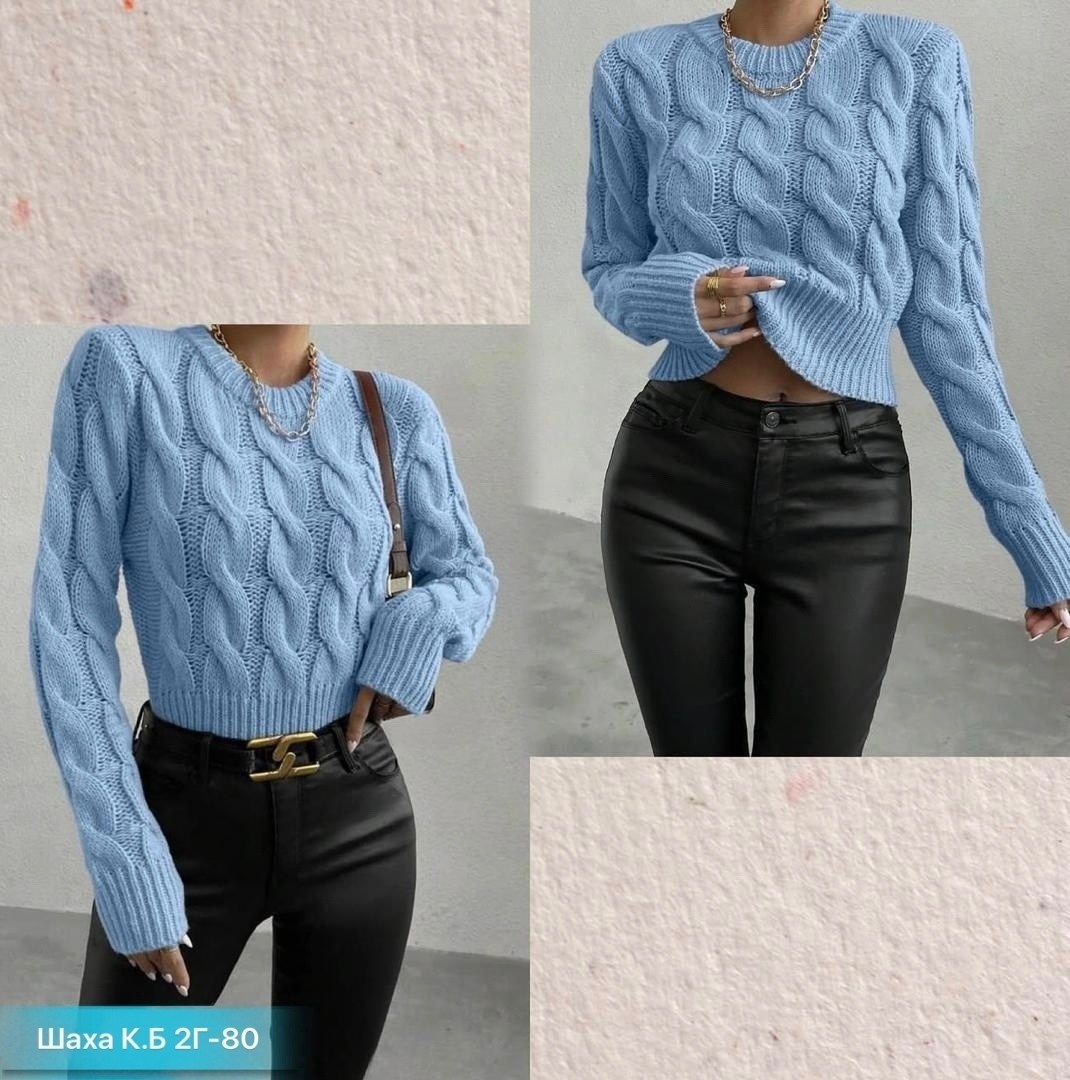 свитер женский,вязаный короткий джемпер qianzhidu,вязаный свитер,свитер женский вязаный,свитер пуловер