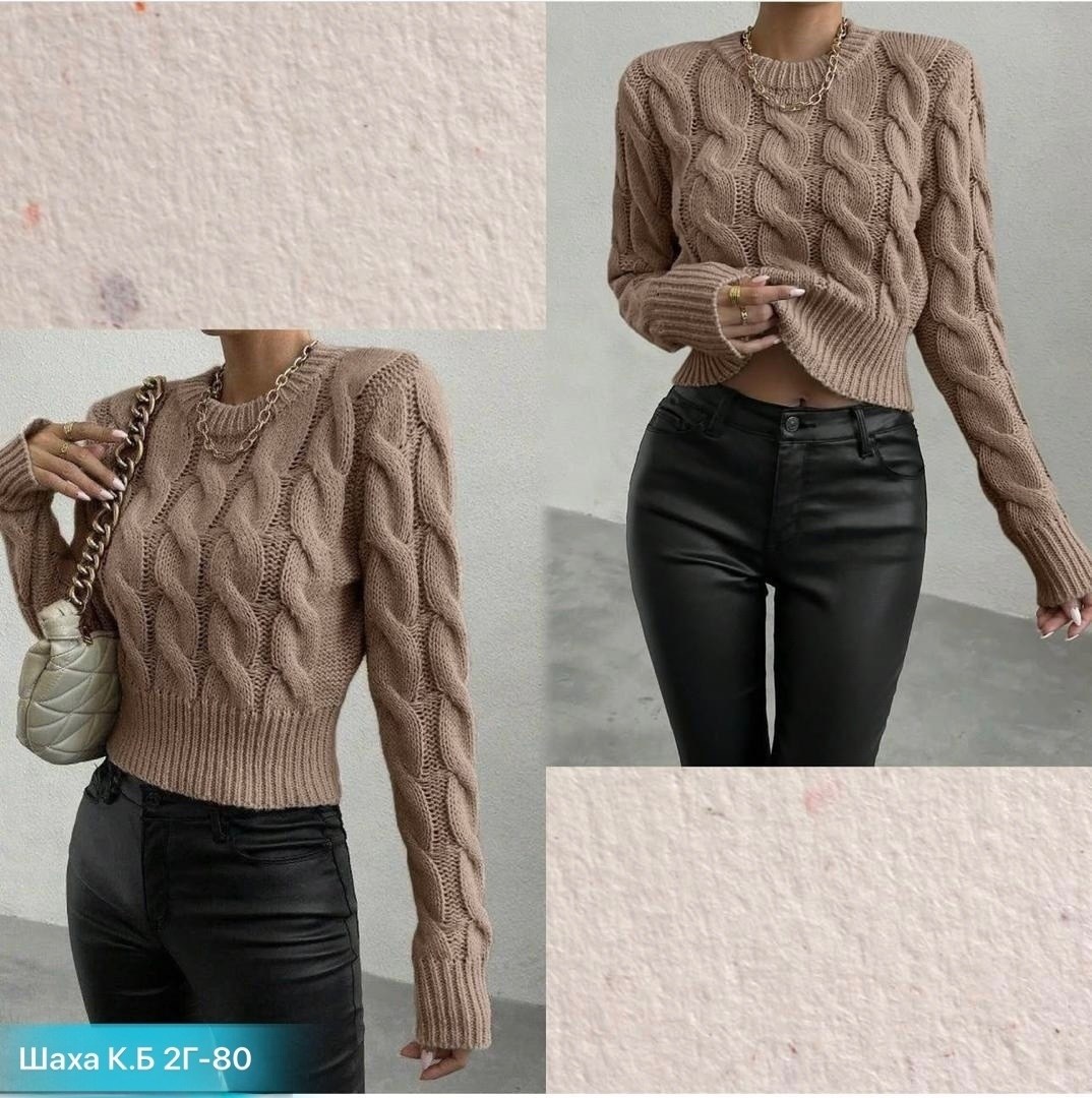 свитер женский,вязаный короткий джемпер qianzhidu,вязаный свитер,свитер женский вязаный,свитер пуловер