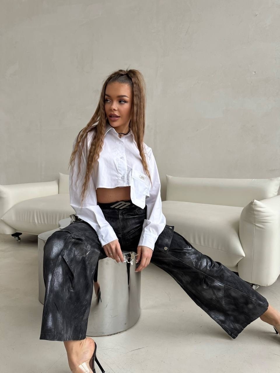 брюки модные,блузка стильная,брюки женские кожаные,женские брюки,кожаные брюки