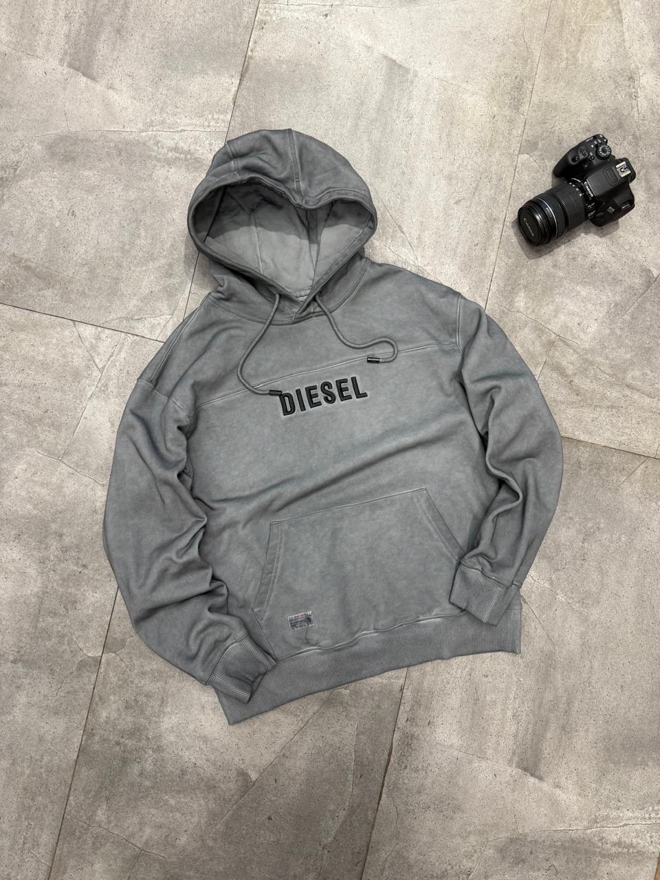 мужские худи diesel,толстовка дизель,худи diesel,grey diesel hoodie,толстовки худи