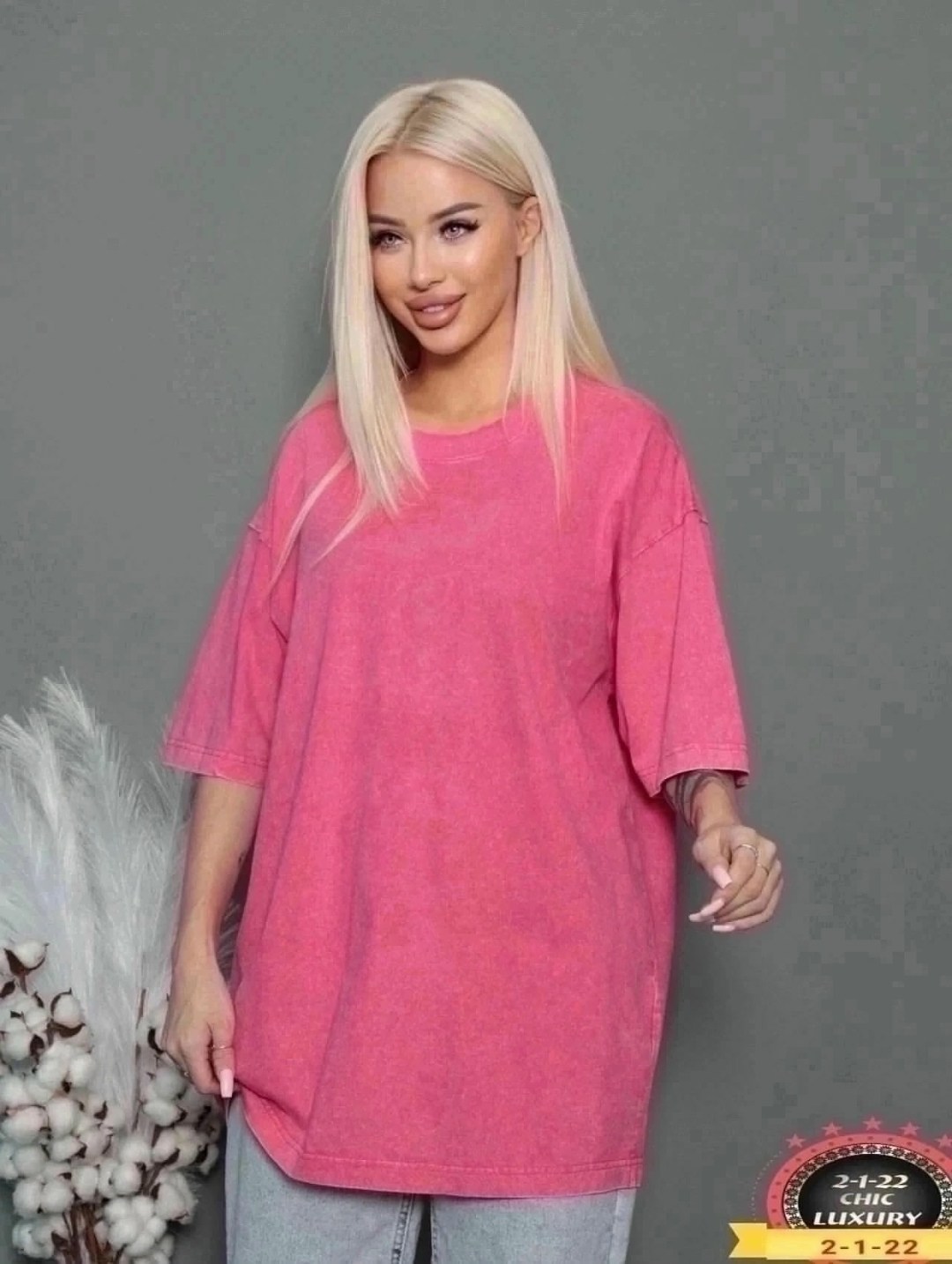 футболка оверсайз варенка,розовая футболка оверсайз,футболка оверсайз варенка p&u,футболка варенка оверсайз розовая,футболка женская варенка оверсайз