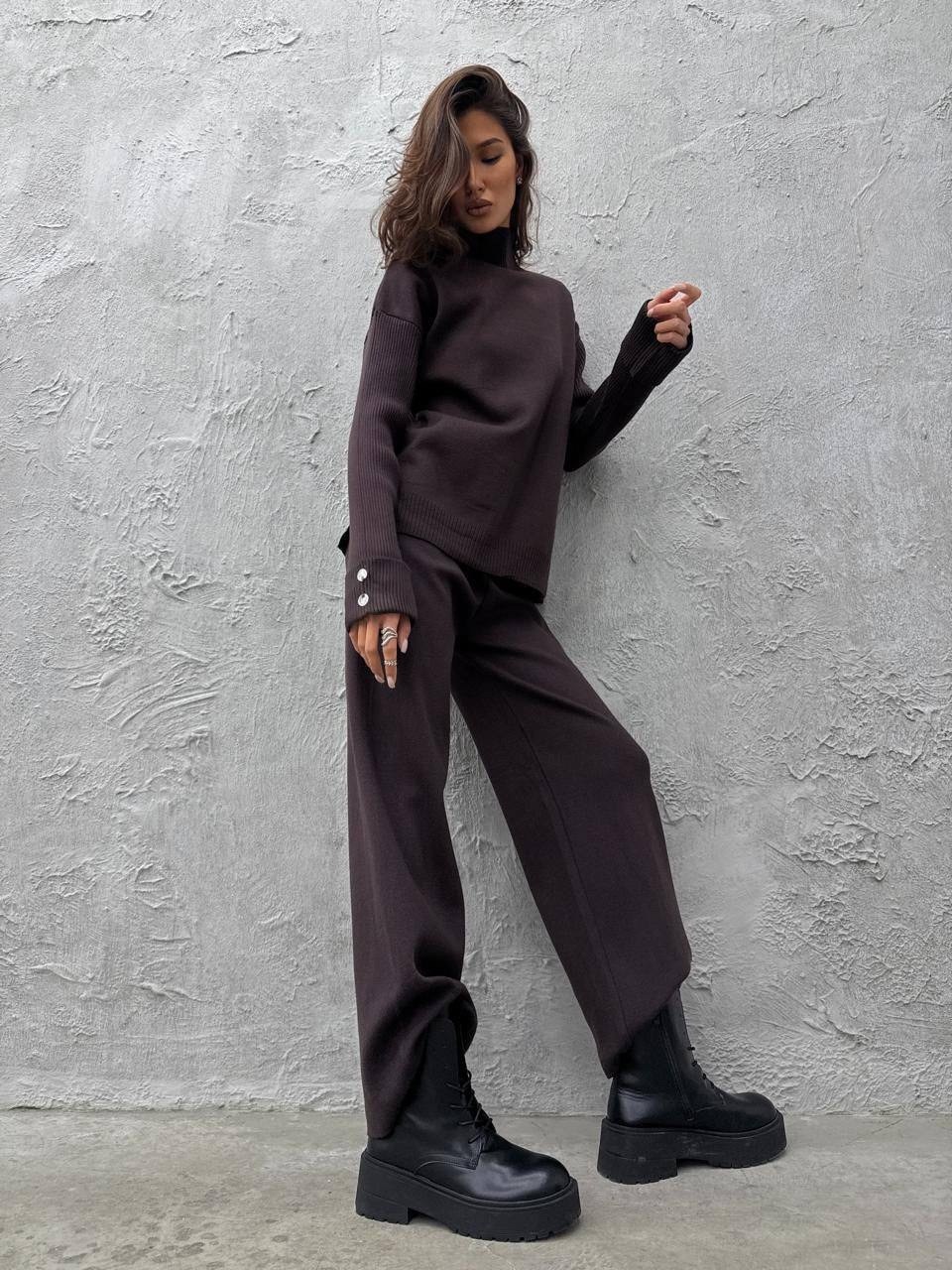 костюм молочный,трикотажный костюм,костюм вязаный,вязанный костюм женский,женский вязаный костюм