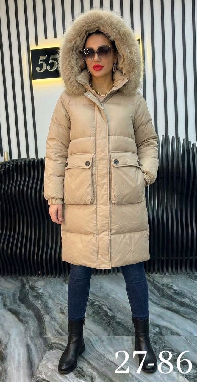 пуховик женский,пуховик зимний женский,куртка пуховик зима мех натуральный,куртка зимняя,пуховик женский удлиненный