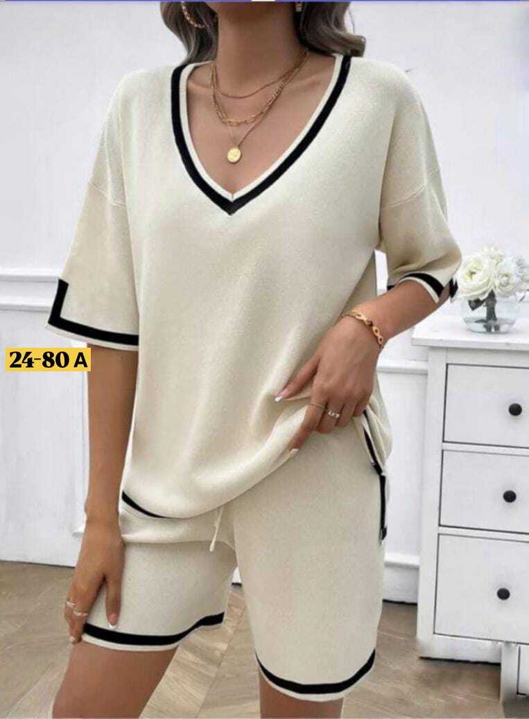 трикотажный костюм с шортами,трикотажные костюмы женские,женский трикотажный костюм летняя,женский трикотажный костюм из двух предметов,летний женский комплект из двух предметов