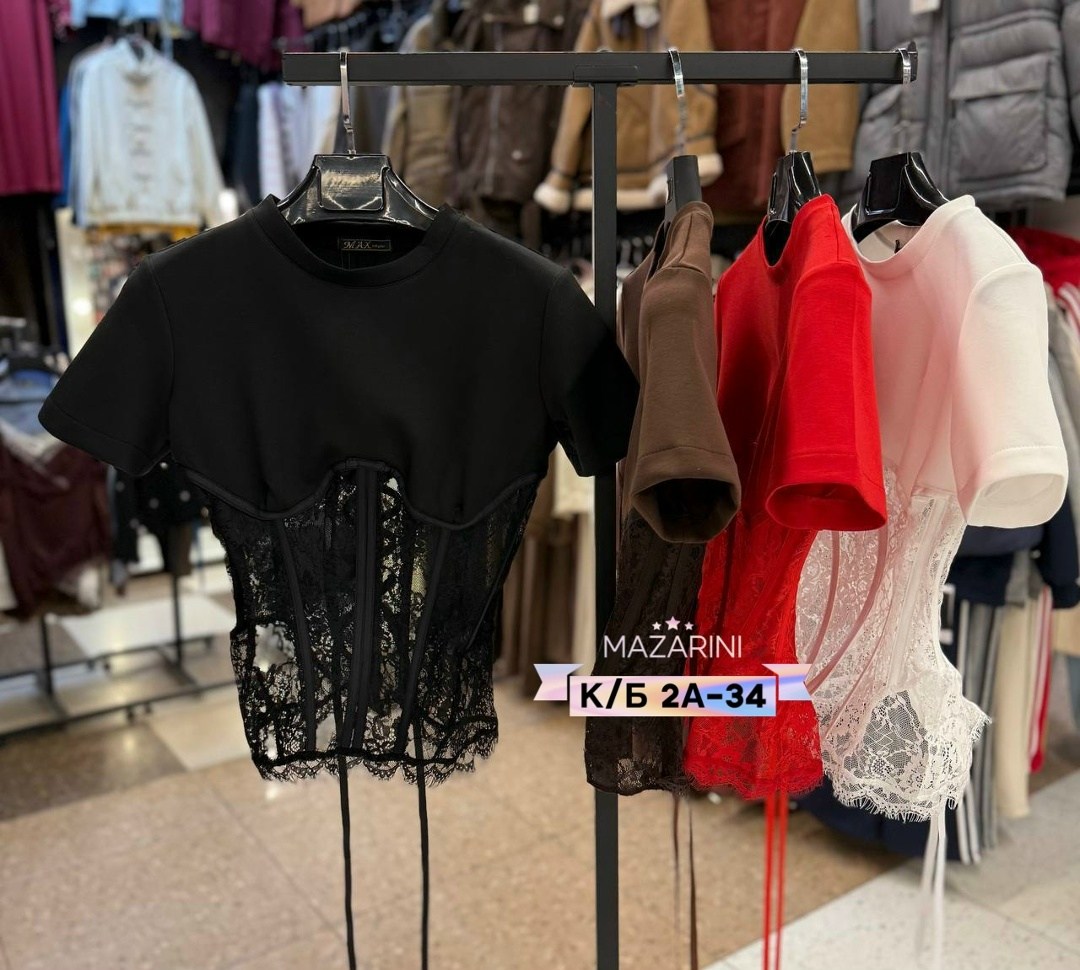 giuseppe di morabito футболка в стиле корсета черный,женская кофта,футболки женская,женские корсеты,кофточка