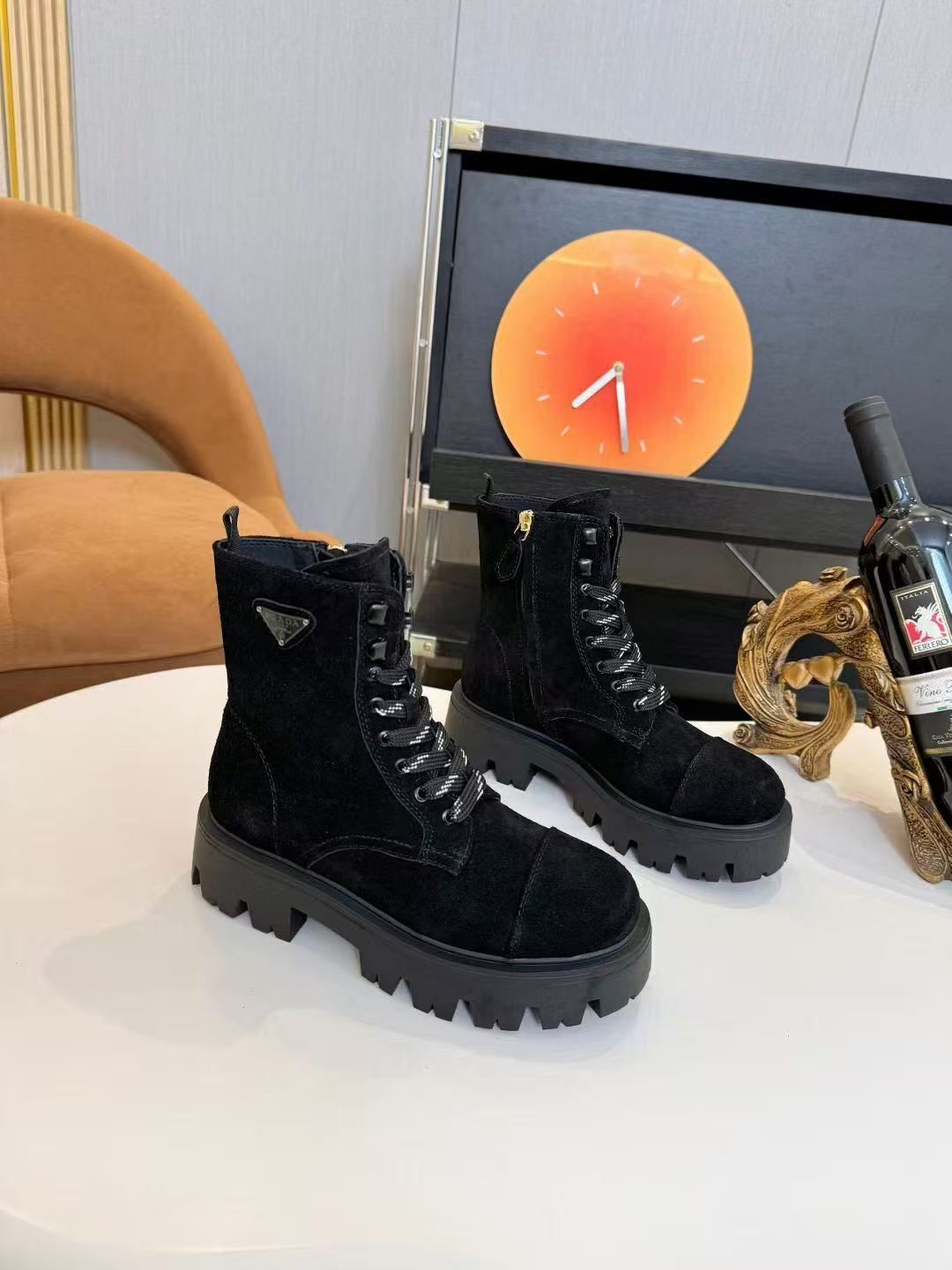 ,ботинки,женские ботинки,зимние ботинки прада,модные ботинки