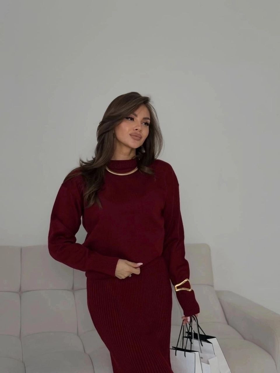 костюм женский,костюм с юбкой трикотажный теплый,трикотажный костюм с юбкой,трикотажные костюмы,женский костюм двойка лапша