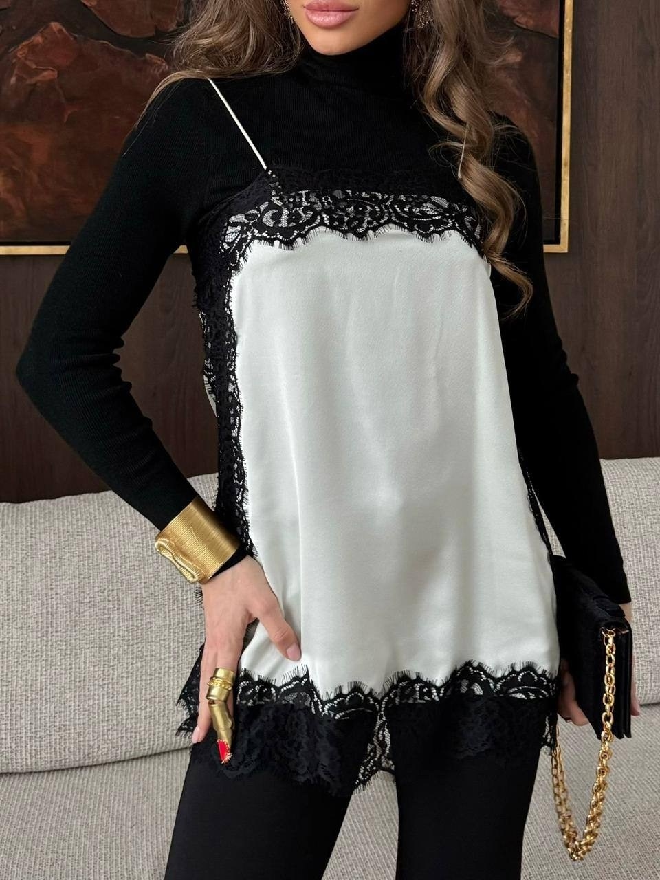 шелковые пижамы,шелковый топ,комплект пижама,топ с кружевом,одежда для сна женская