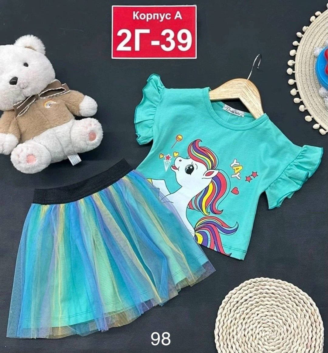 костюм с юбкой для девочки,костюм с юбкой,летний костюм для девочек,костюм для девочек,детской одежды