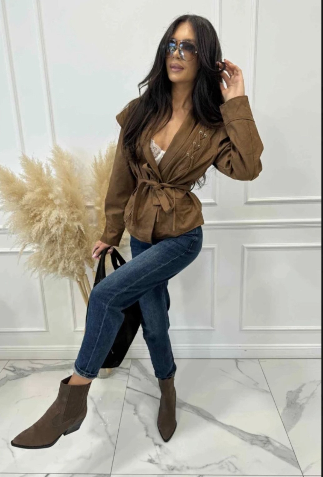 замшевая куртка,куртка замшевая женская,повседневная куртка,замшевая куртка с поясом,женская кожаная куртка