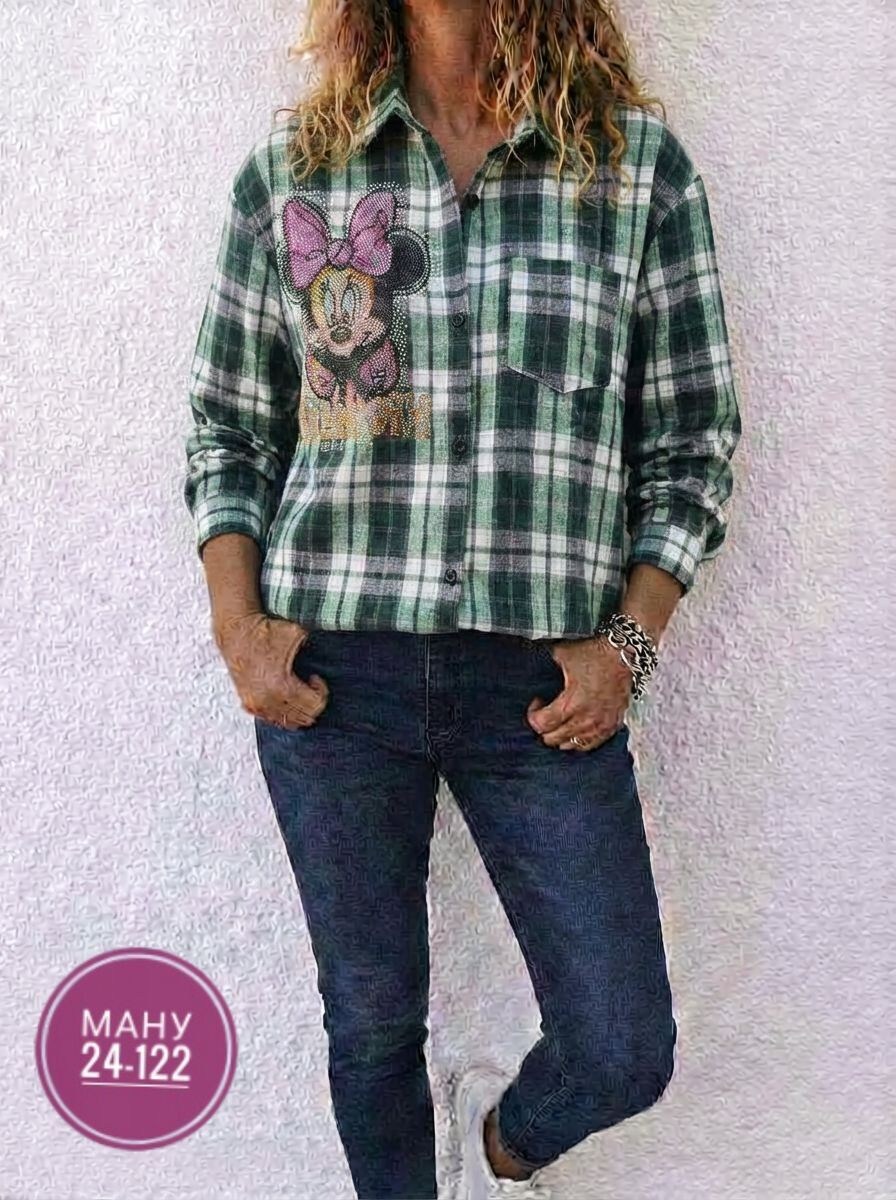 женская свободная рубашка taruxy,женская рубашка в клетку,женская рубашка,рубашка в клетку,женская клетчатая рубашка