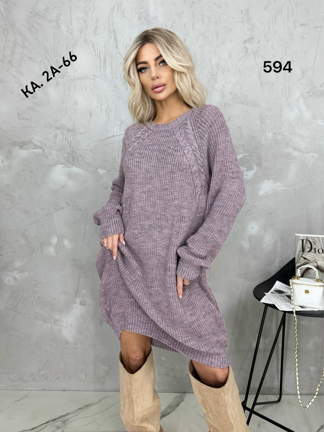 платье свитер оверсайз вязаное теплое niki&anni,вязаное платье,платье женское вязаное,вязаное платье туника,туника вязаная