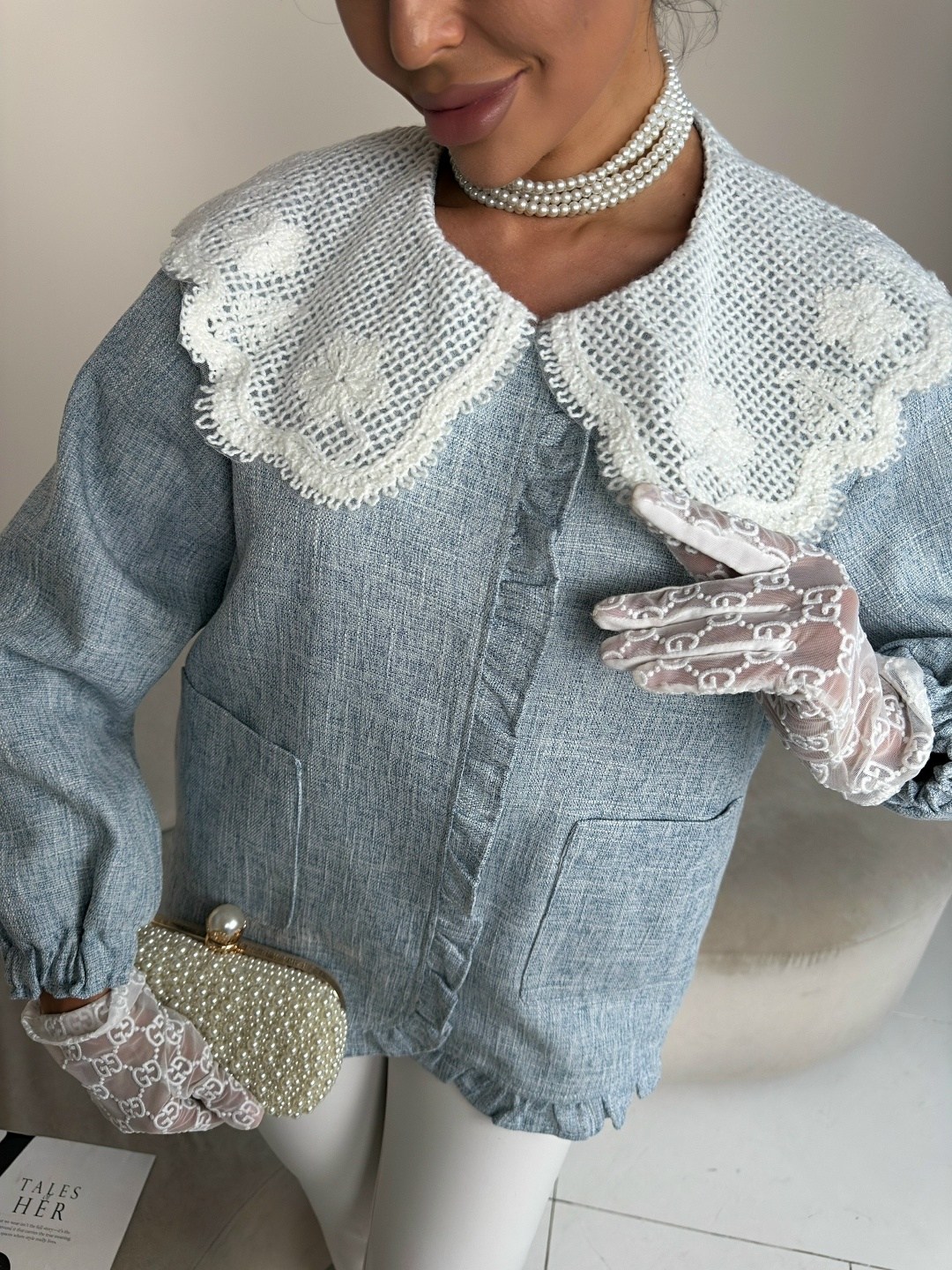 твидовый костюм,твидовый жакет коко шанель,блузка с воротником,женский твидовый костюм,женский твидовый пиджак