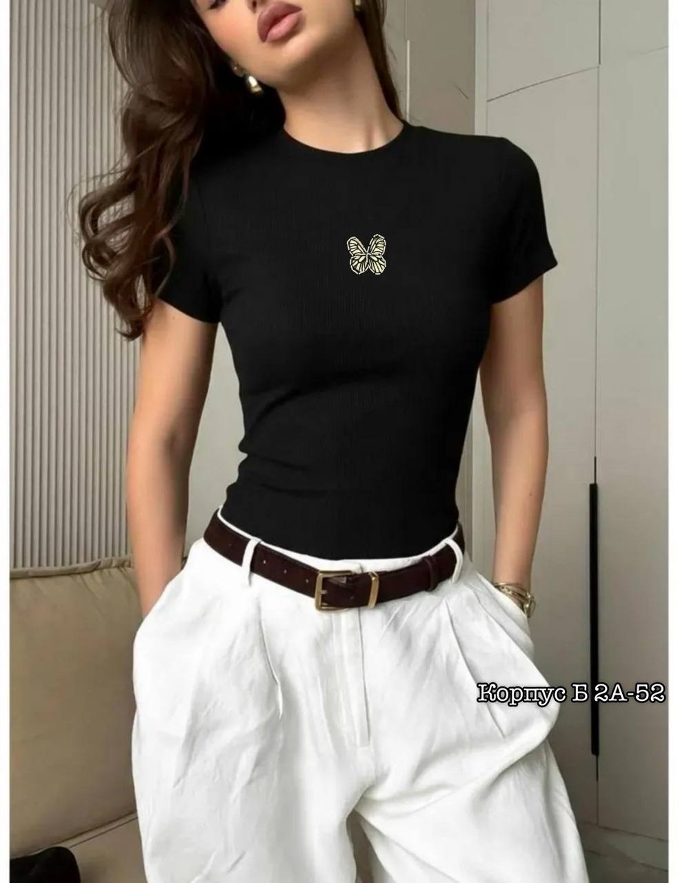женская футболка,женская футболка белая,футболки белые,летние футболки,футболка с бабочками