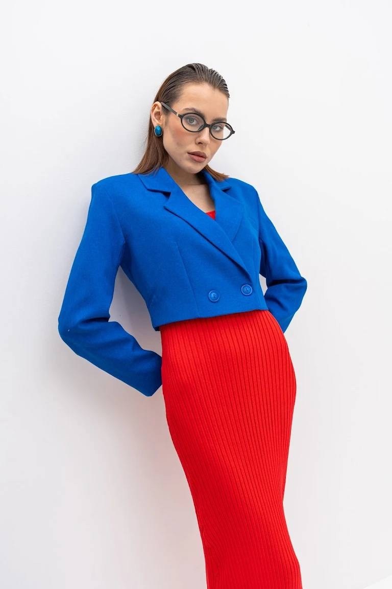 пиджак женский olya stoff,жакет,пиджак женский brandstoff,синий жакет,жакет и пиджак