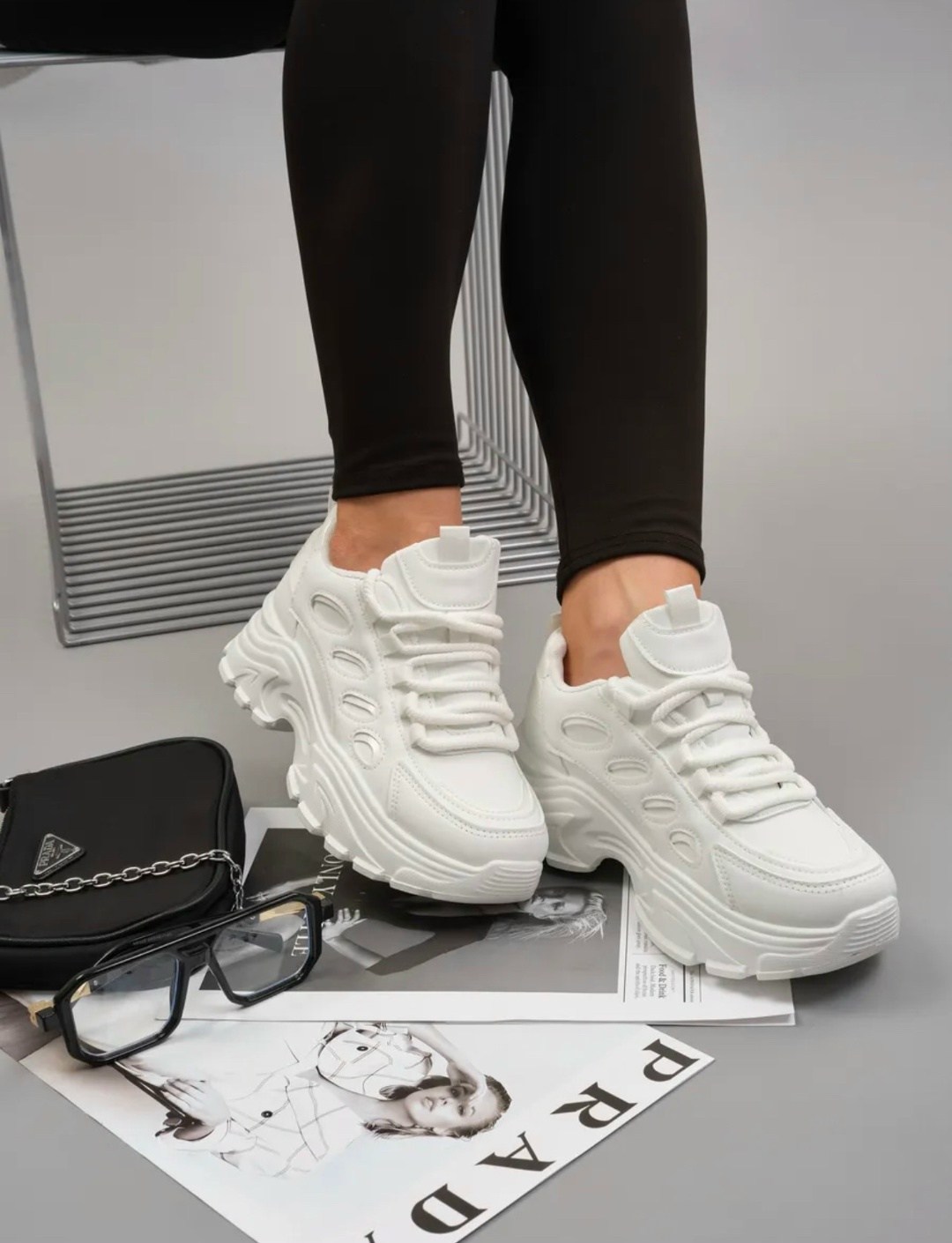 кроссовки женские,кроссовки женские белые на платформе torland,белые кроссовки,кроссовки для женщин,женские массивные кроссовки