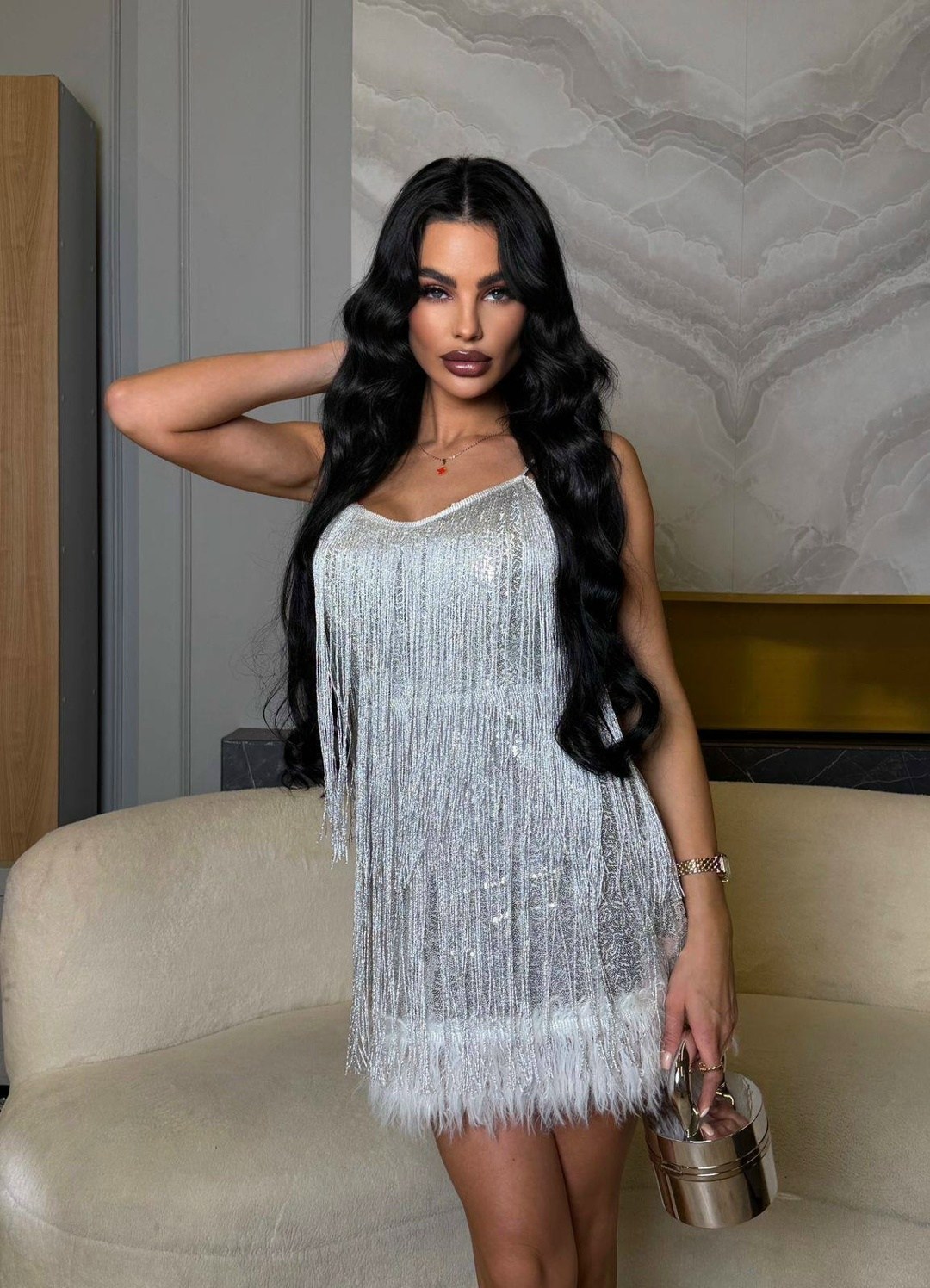 платье с бахромой,платье с серебристой бахромой,модное платье,платье бахрома серебро великий гетсбі,платье с блестящей бахромой