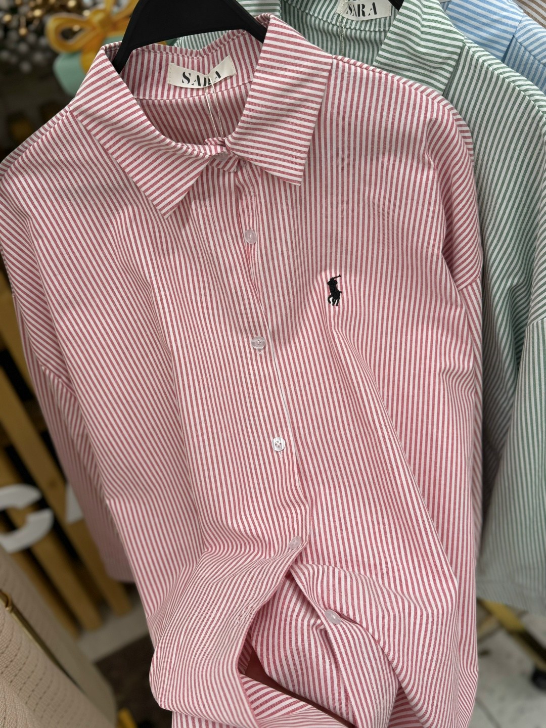 рубашка в полоску,женские рубашки ральф лорен,женские розовые рубашки ральф лорен,розовая рубашка,ральф лорен розовая рубашка