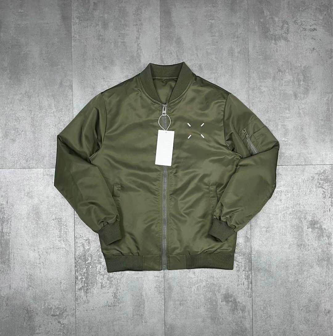 куртка бомбер,topman bomber jacket windbreaker lightweight dark green khaki large,демисезонная куртка бомбер,куртка бомбер мужская,демисезонная куртка