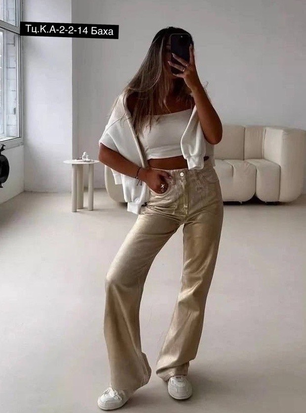 модные брюки,джинсы с напылением,женские джинсы,джинсы женские широкие