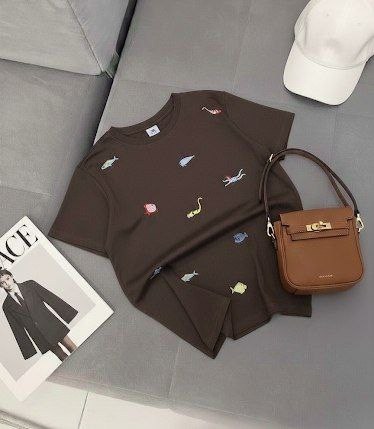 летние футболки,футболки для женщин,футболки с вышивкой,футболки модные,футболка в корейском стиле