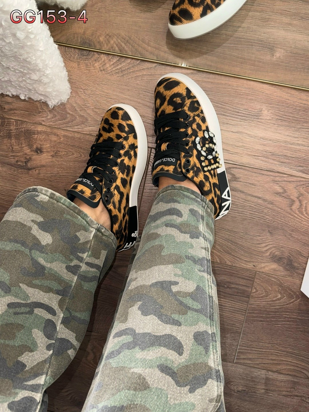 ,леопардовые кроссовки дольче габбана,кроссовки dolce&gabbana portofino леопард,кроссовки dolce gabbana,кеды в стразах dg леопардовые