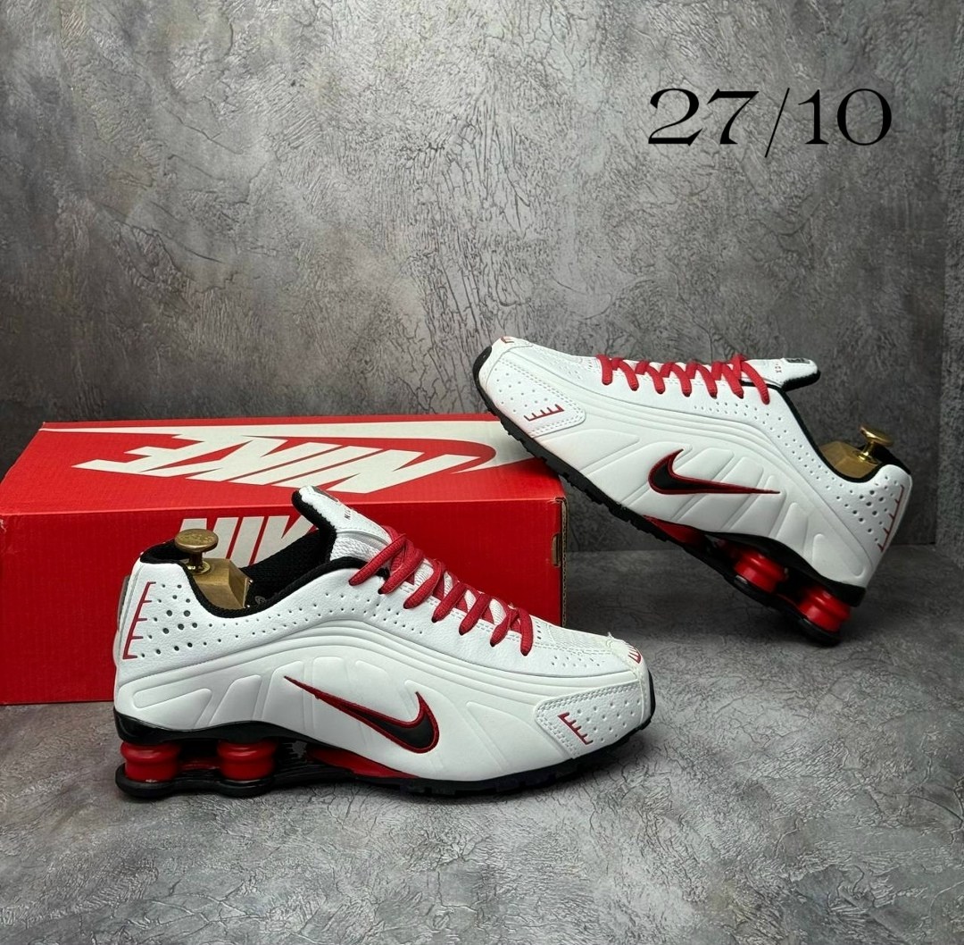 кроссовки,найк шокс красно белые,кроссовки найк shox,найк шокс р4,кроссовки shox