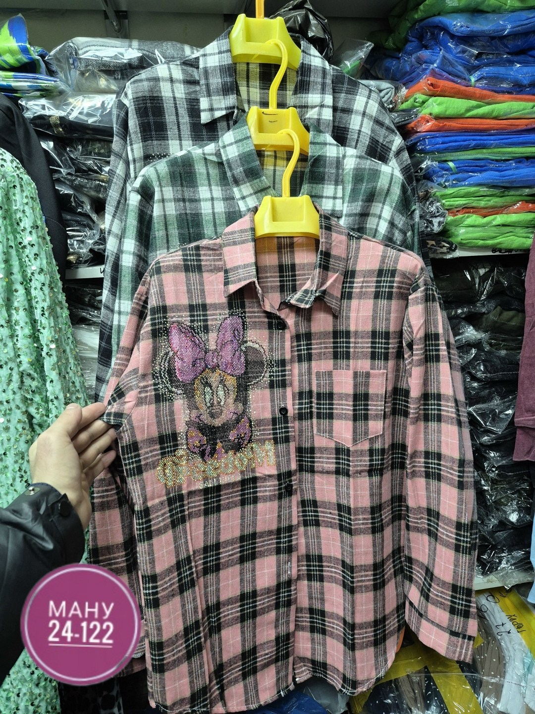 женская свободная рубашка taruxy,женская рубашка в клетку,женская рубашка,рубашка в клетку,женская клетчатая рубашка