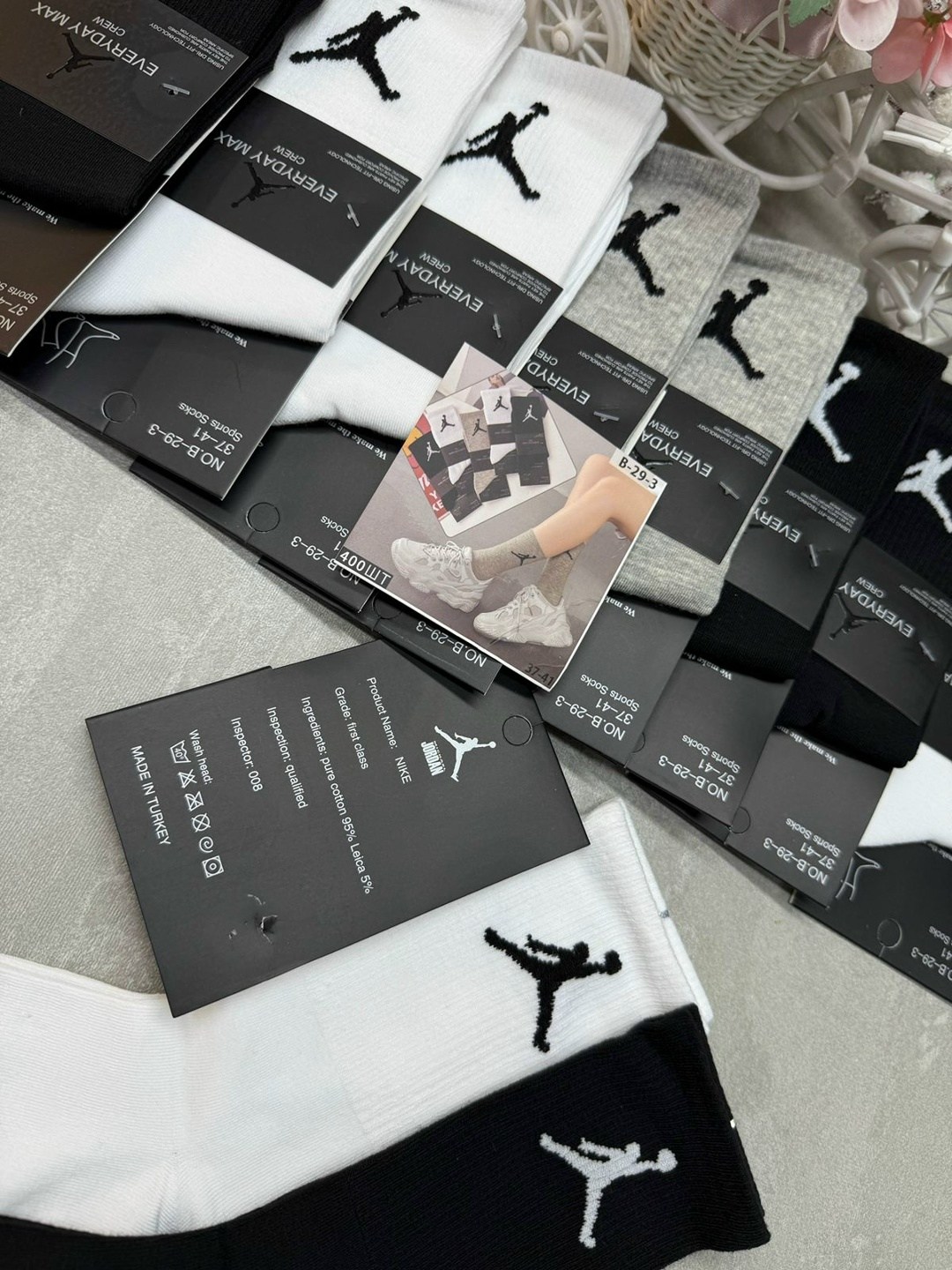 носки мужские,комплект носки мужские,носки jordan,носки спортивные высокие,носки спортивные мужские