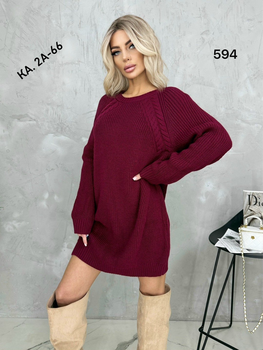 платье свитер оверсайз вязаное теплое niki&anni,вязаное платье,платье женское вязаное,вязаное платье туника,туника вязаная