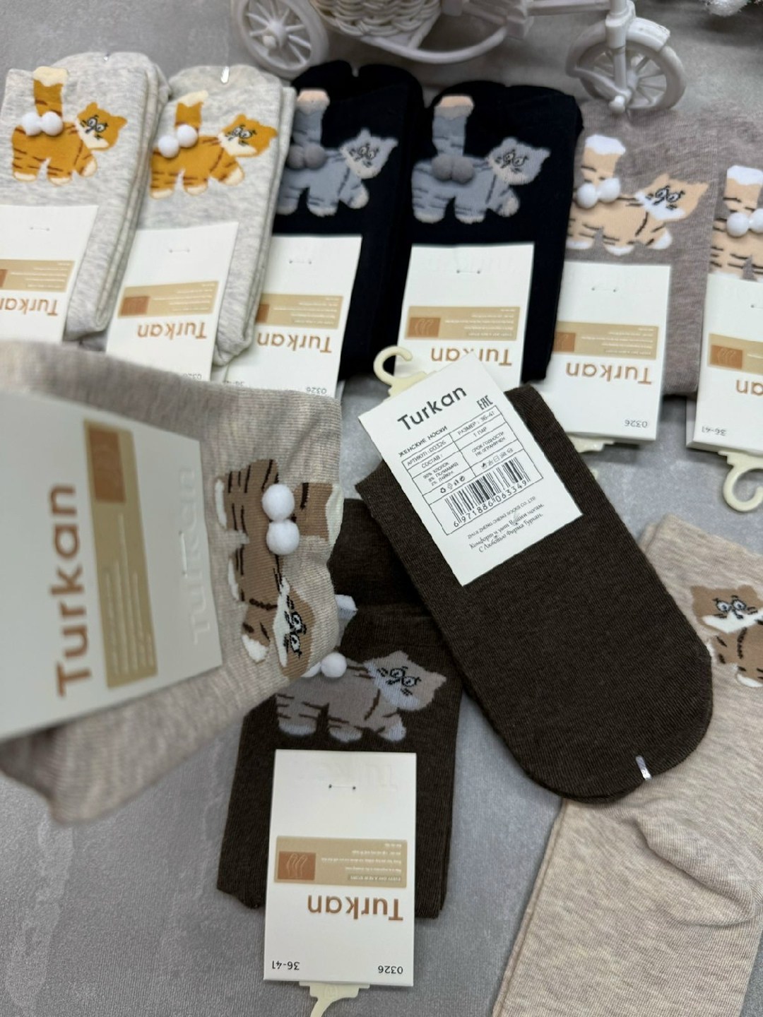 носки женские 10 пар,носки женские,комплект носки женские,носки оптом,носки обычные