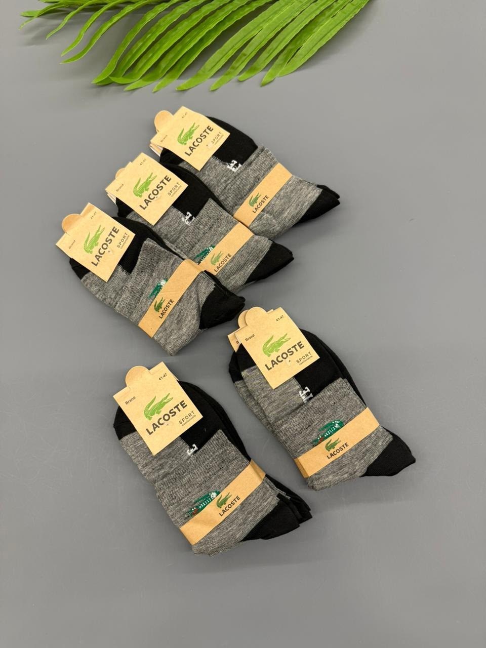 носки мужские,комплект носки мужские,носки мужские 10 пар,носки мужские набор,носки мужские короткие лакоста