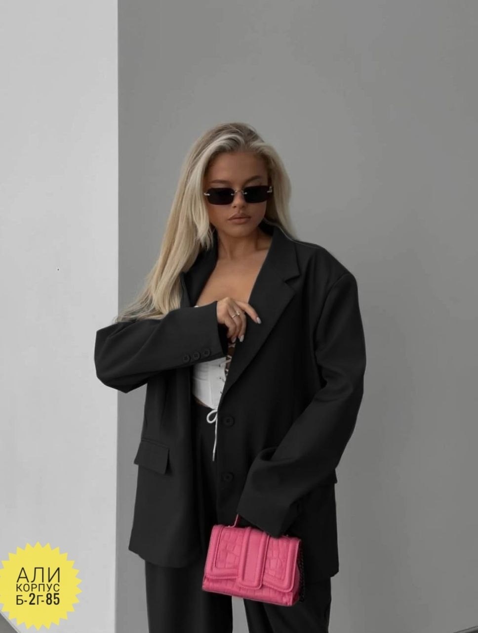 женский брючный костюм bgteever,брючный костюм,женский брючный костюм,костюм брючный деловой с пиджаком классический оверсайз mi mi mo 213773482,деловой женский брючный костюм