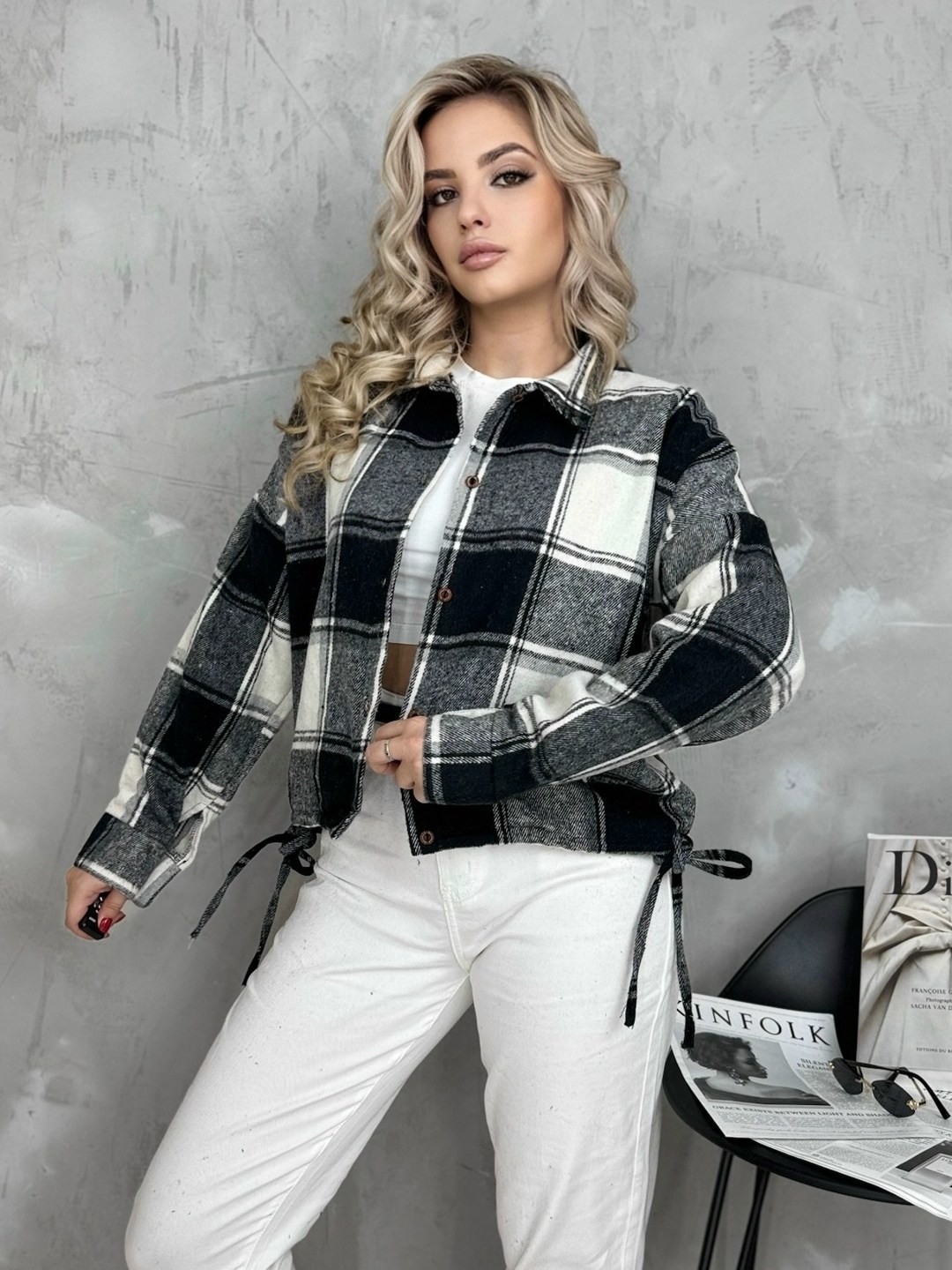 рубашка в клетку женская,утепленная рубашка женская в клетку,рубашка в клетку,клетчатая рубашка женская теплая,рубашка в клетку женская оверсайз