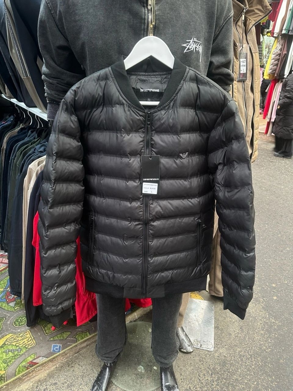 куртка бомбер,куртка armani,демисезонная куртка,куртка мужская демисезонная,мужская куртка бомбер