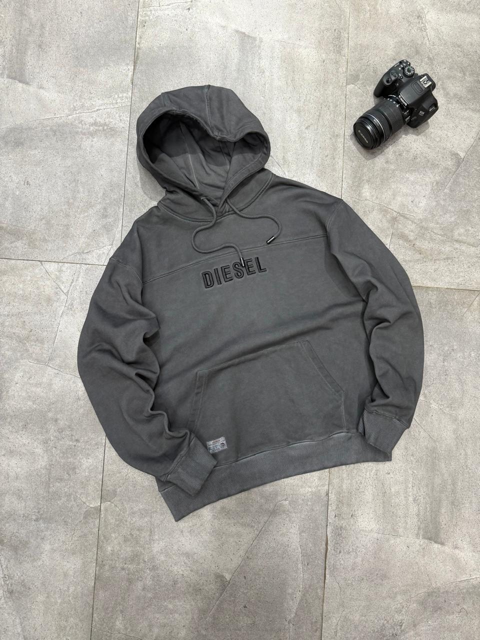 мужские худи diesel,толстовка дизель,худи diesel,grey diesel hoodie,толстовки худи