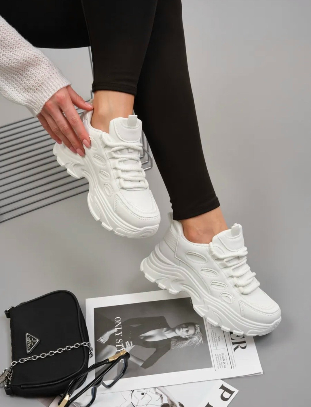 кроссовки женские,кроссовки женские белые на платформе torland,белые кроссовки,кроссовки для женщин,женские массивные кроссовки