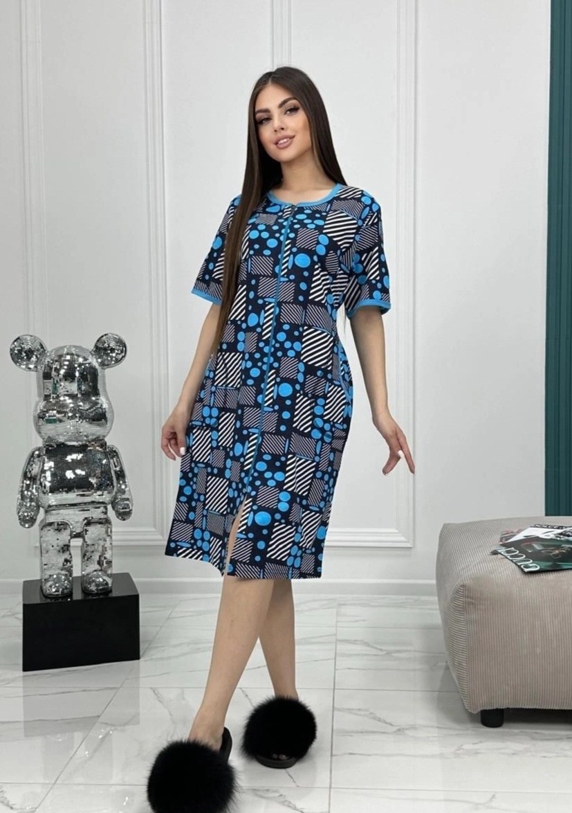 халат женский,халат женский домашний на молнии,халат домашние,халат домашний на молнии большие размеры,халат на молнии большие размеры