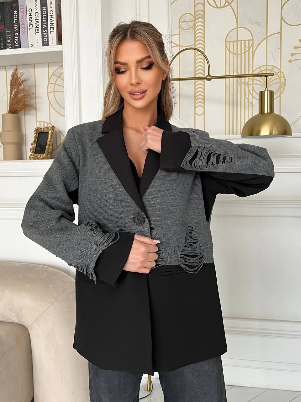 пиджак,женский пиджак,пиджак оверсайз удлиненный shaud,стильный пиджак,классический пиджак