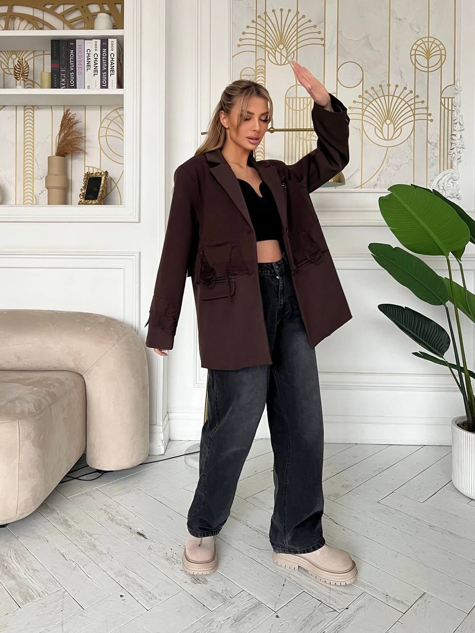 пиджак,женский пиджак,пиджак оверсайз удлиненный shaud,стильный пиджак,классический пиджак