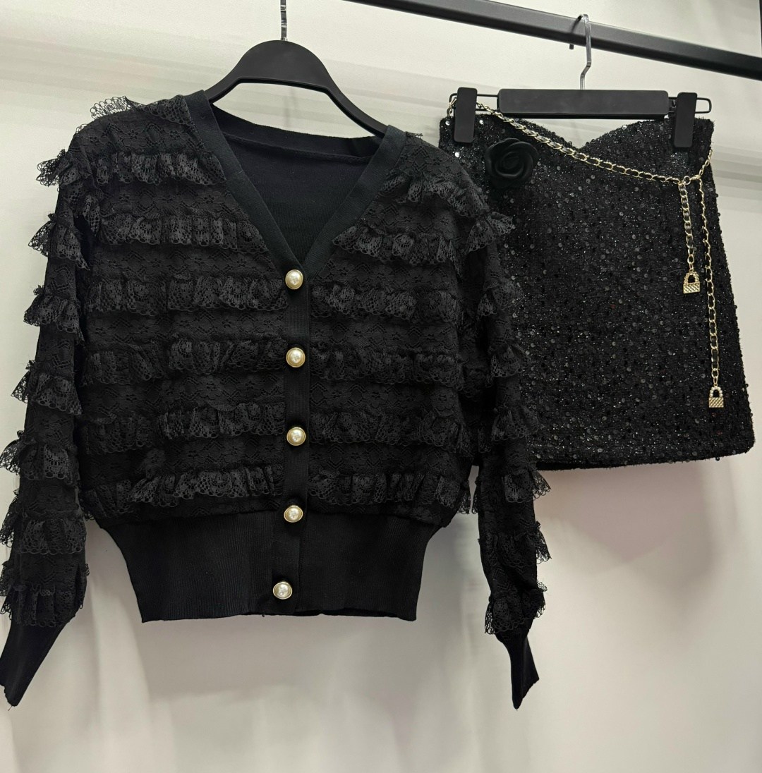 жакет твидовый,кардиган,кардиган женский,черный кардиган,кардиган пушистый