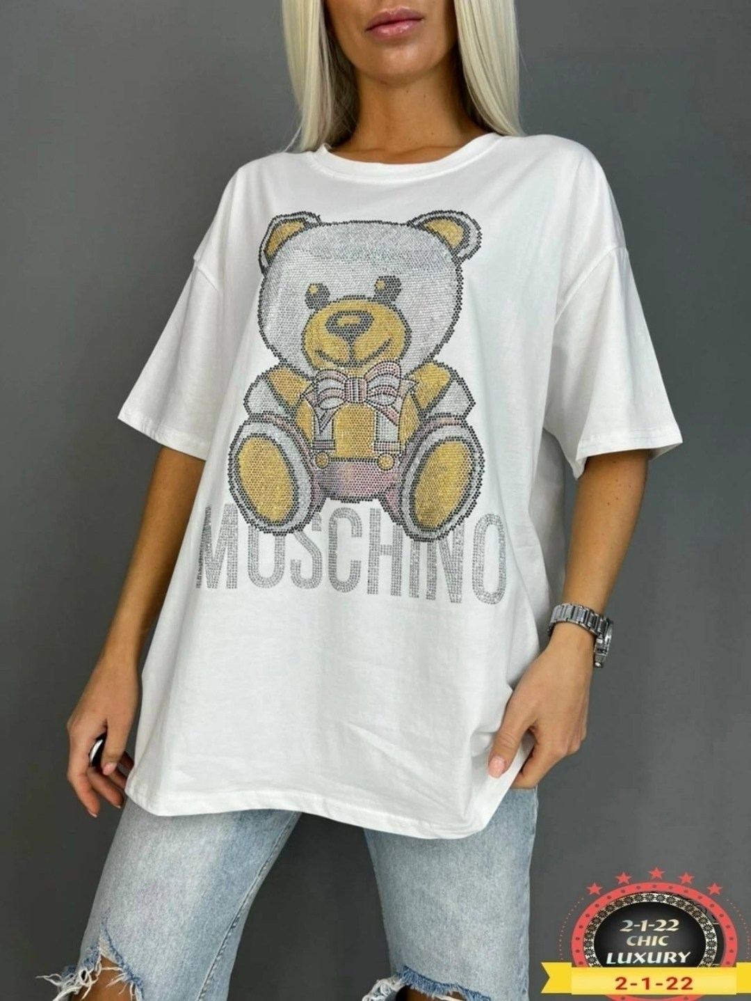 женская футболка,футболки москино женские,футболка,футболки и майки,футболка с мишками