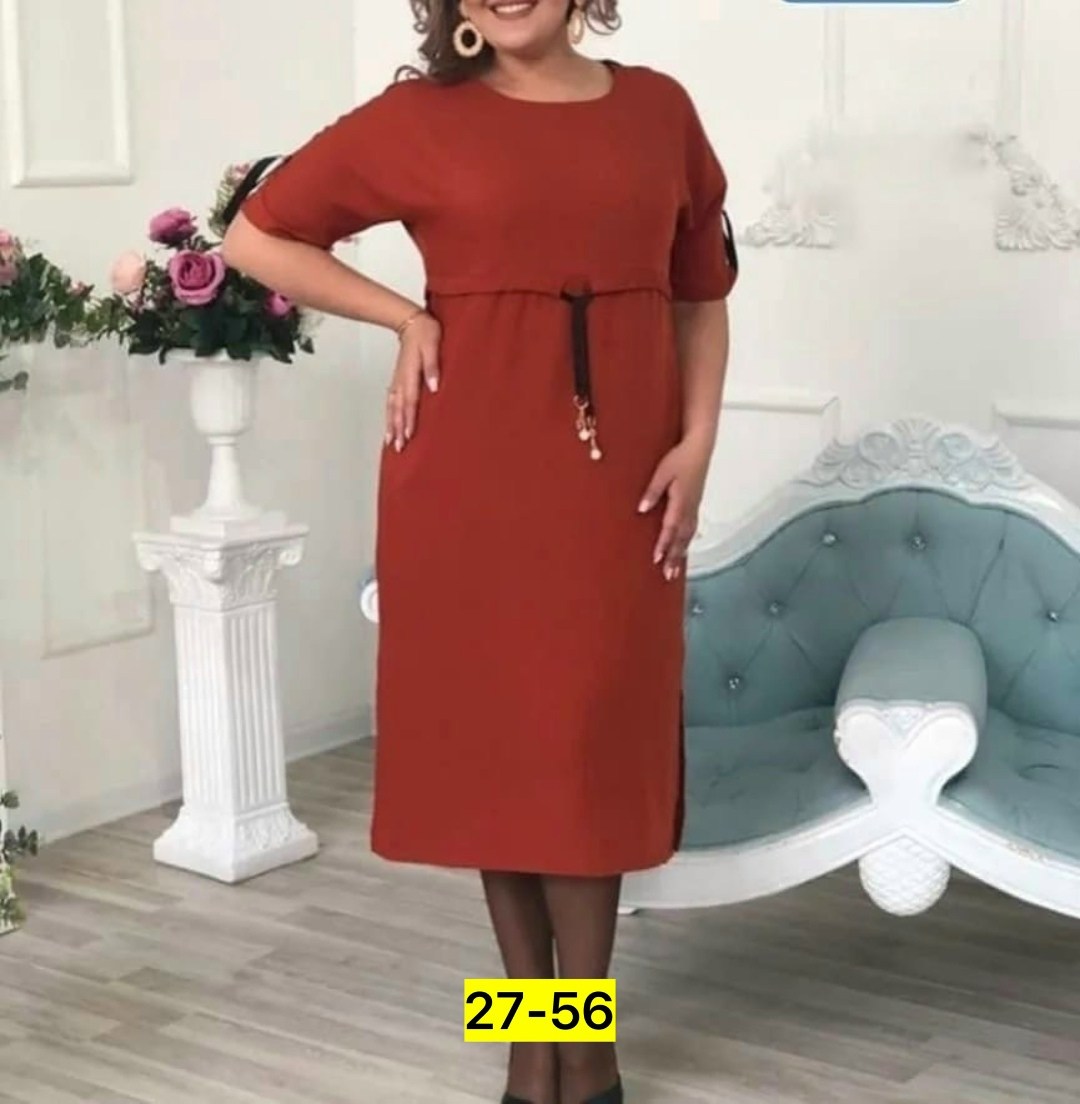 платье женская,оранжевое платье женское,платье женское модное,платье больших размеров повседневное,платье