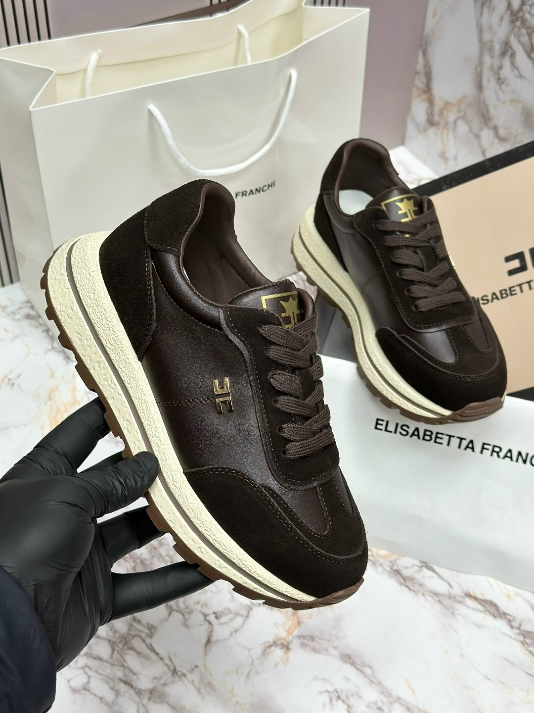 ,женские кроссовки,замшевые кроссовки,кроссовки elisabetta franchi,brunello cucinelli кроссовки