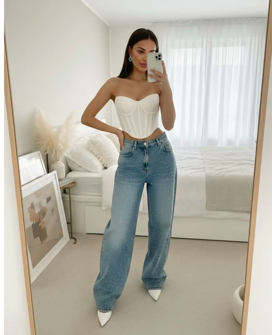 джинсы стильные,джинсы модные,джинсы с корсетом женские,джинсы корсет