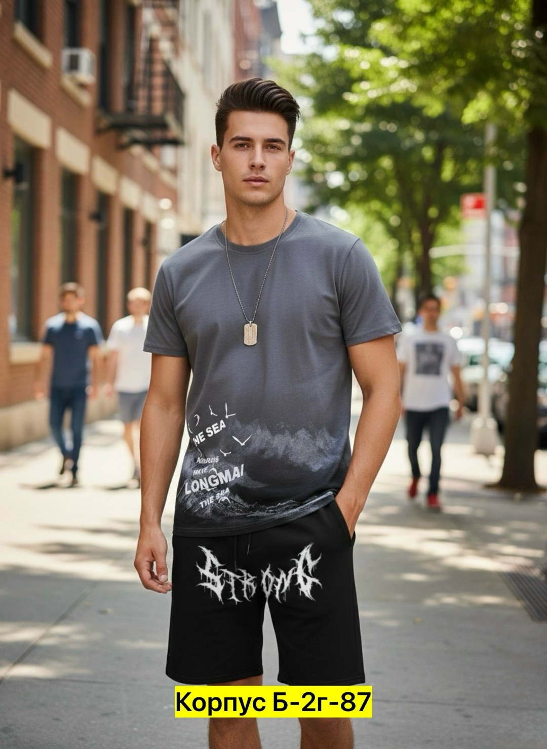 костюм спортивный мужской,футболки мужские,мужская мода,костюм футболка с шортам,мужской костюм с шортами