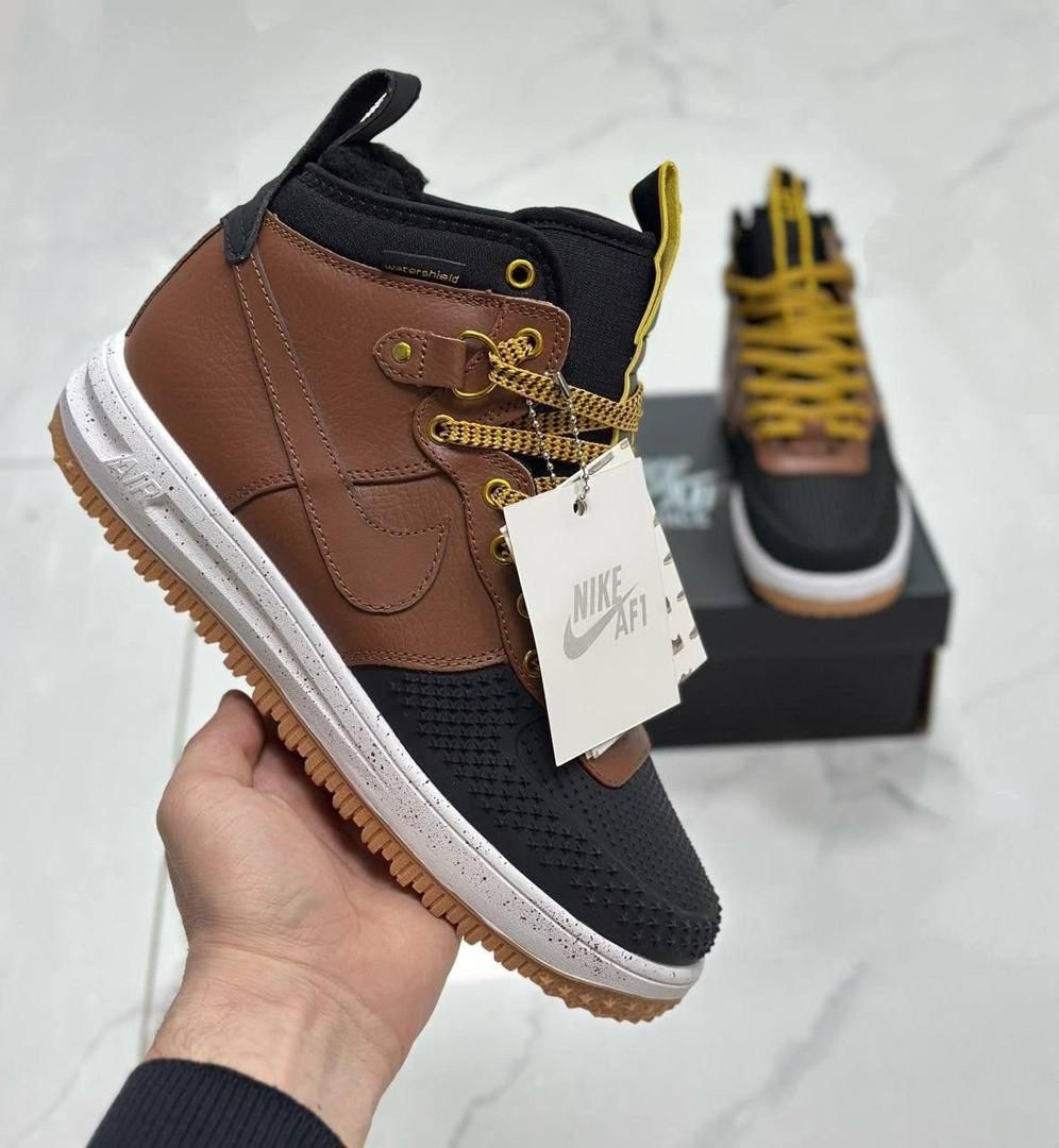 кроссовки nike lunar force 1 duckboot,кроссовки nike air force 1 lunar duckboot green зимние с мехом,nike lunar force 1 duckboot,кроссовки nike lunar force 1 duckboot зимние зеленые,кроссовки nike lun