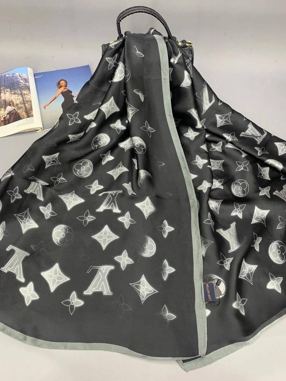 брендовый женский палантин louis vuitton,шарф louis vuitton,брендовый палантин,шелковые платки,брендовый женский шелковый шарф